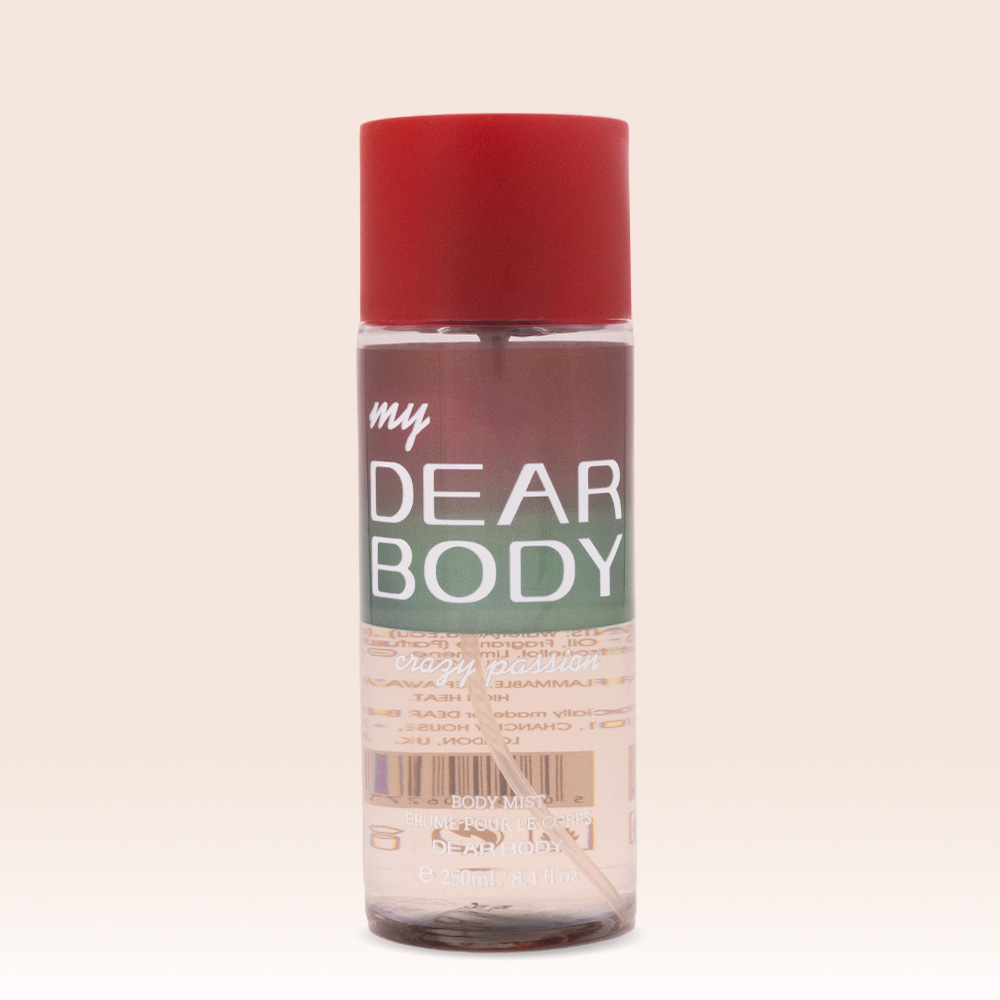 Dear Body Crazy Passion Body Mist 250ml 01