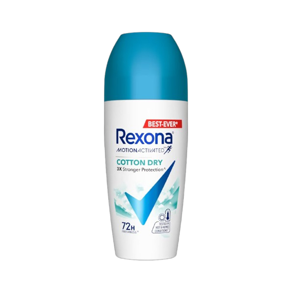 Rexona Cotton Dry Deodorant Roll On (45ml)