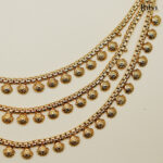 ahana gold earchain1