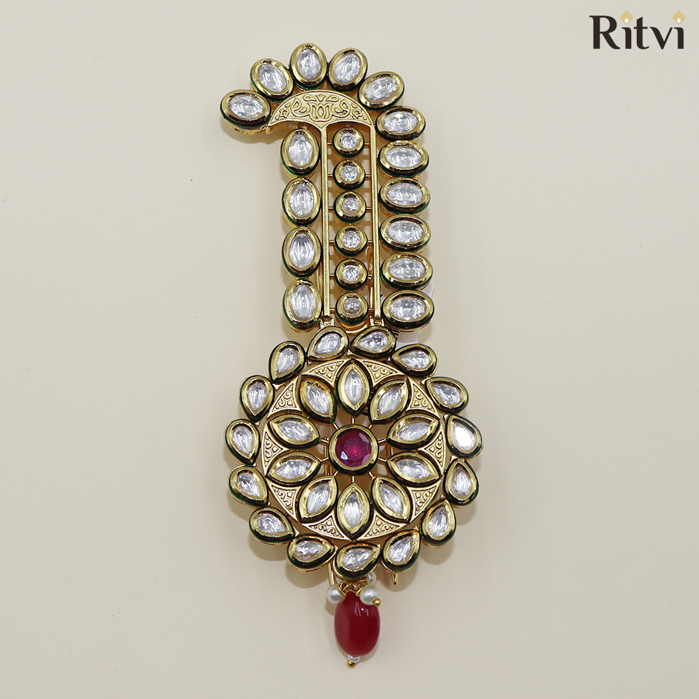 Regal Ruby Kundan Kalgi